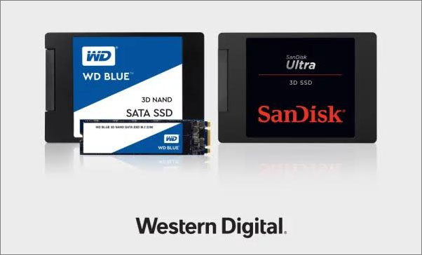 Western Digital představil SSD s technologií 3D NAND a 64 vrstvami