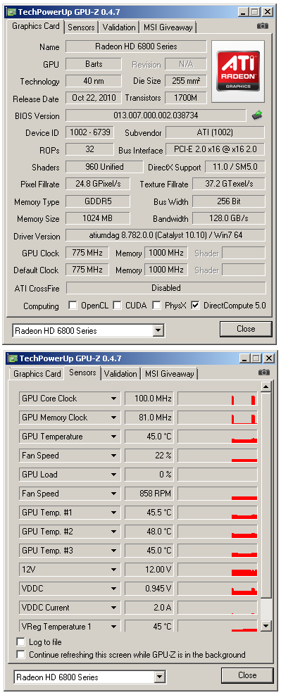 Grafické karty AMD Radeon HD 6850 a HD 6870 v testu