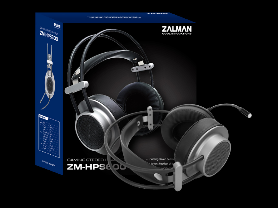 Zalman rozšiřuje nabídku headsetů o novinku HPS600