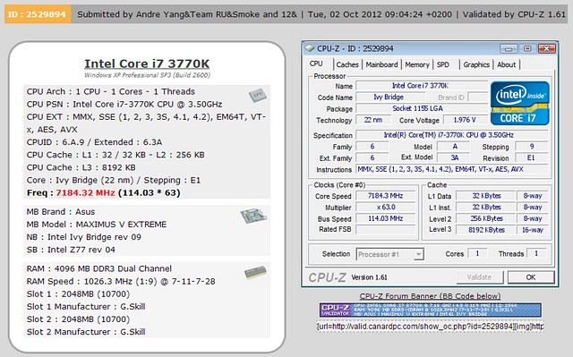 Asus ROG tým vytvořil nové světové rekordy s CPU Core i7-3770K od Intelu