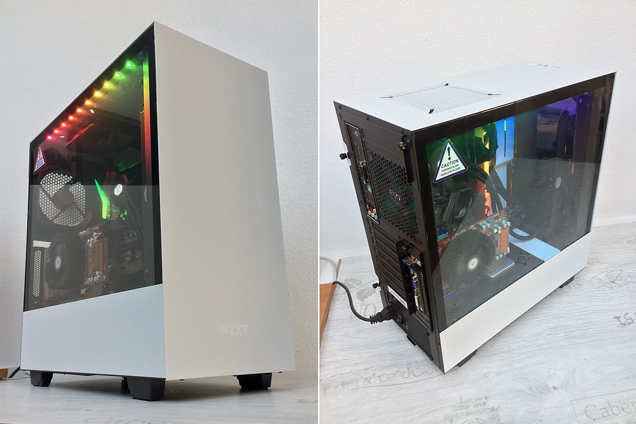 NZXT H500i – jednoduchá, chytrá a pohledná ATX skříň