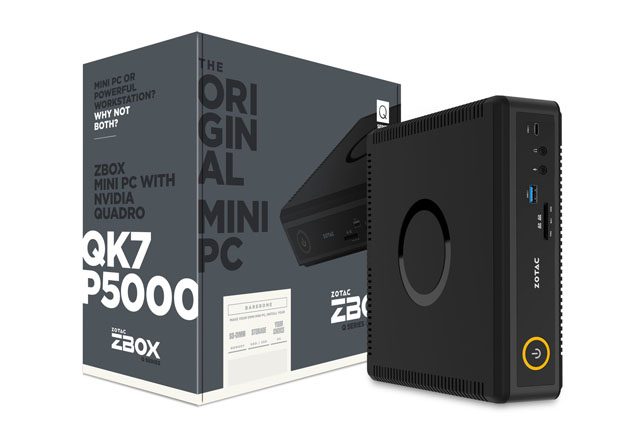 Zotac představil mini PC série ZBOX Q s grafikami Nvidia Quadro