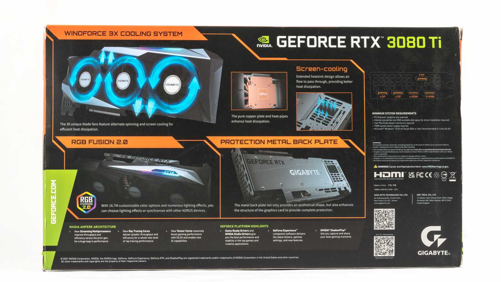 Gigabyte GF RTX 3080 Ti Gaming OC 12G: tišší, chladnější, skvělá