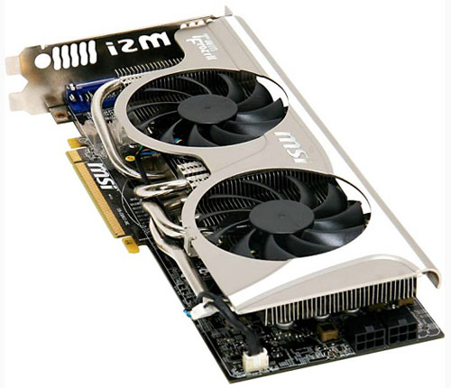 MSI Radeon HD 5830 s chladičem Twin Frozr II