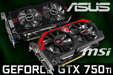 Test dvou GeForce GTX 750 Ti — MSI Gaming vs. Asus OC