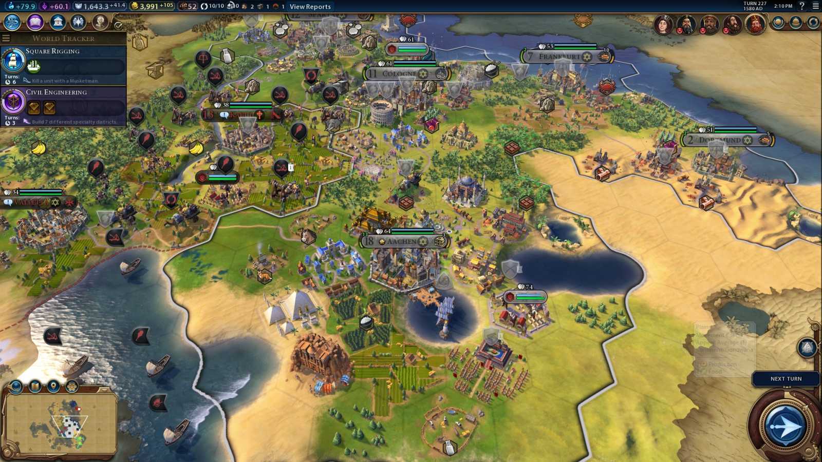 Civilization VI: Kašlete na pole, jdeme stavět města!