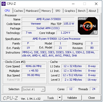 AMD Ryzen 9 5900X: Dvanáct jader Zen 3 v testu