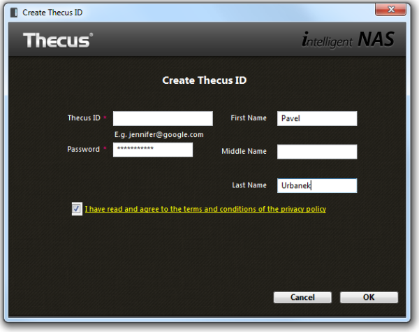 Thecus N4310: NAS pro 4 HDD s hromadou služeb