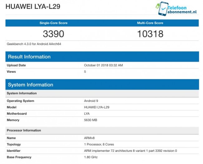 Huawei Mate 20 v benchmarku předvedl, co dovede Kirin 980