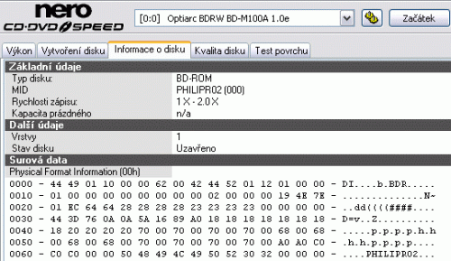 CD + DVD + Blu-ray mechanika Optiarc BD-M100A