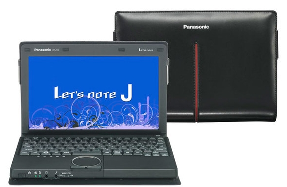 Panasonic Let's Note J10: malý notebook s Core i5 nebo Core i7