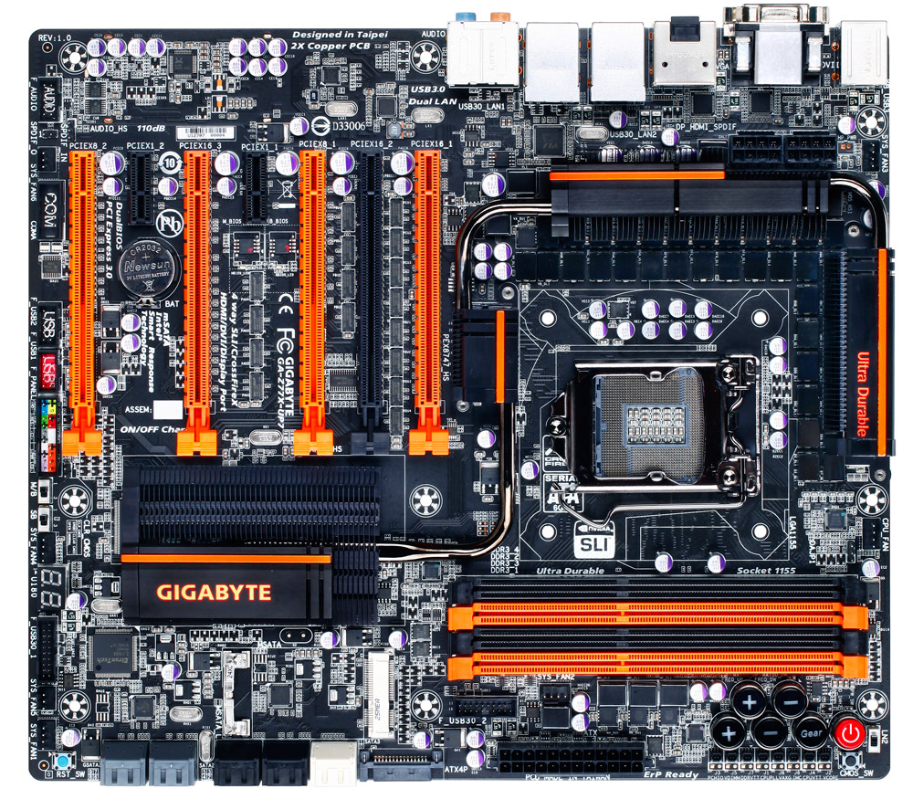 Dokonalá Gigabyte Z77X-UP7 – dáváme nejvyšší ocenění