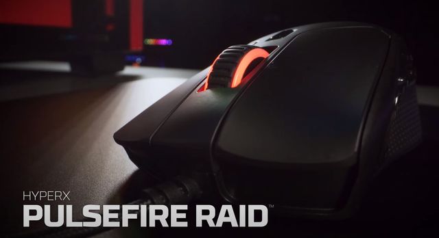 HyperX Pulsefire Raid – skvělá ergonomie a spousta tlačítek 