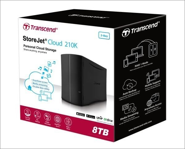 Transcend StoreJet Cloud: externí sítové disky s cloudovými funkcemi a podporou AirPlay, Chromecast a iTunes