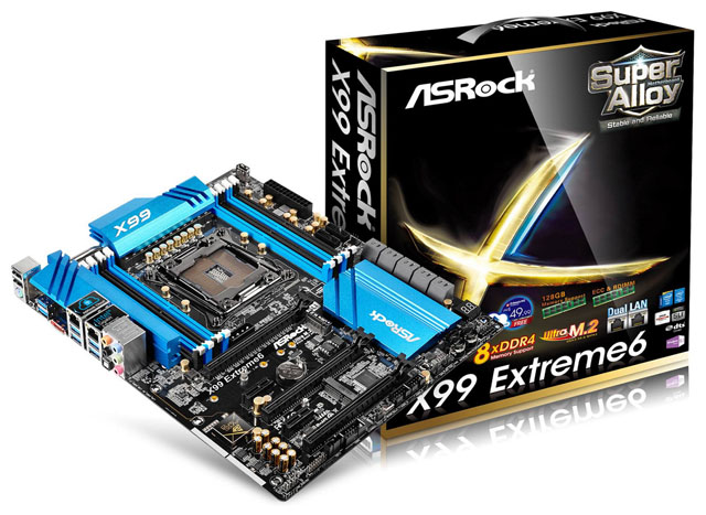 ASRock láká prvními snímky základní desky X99 Extreme6