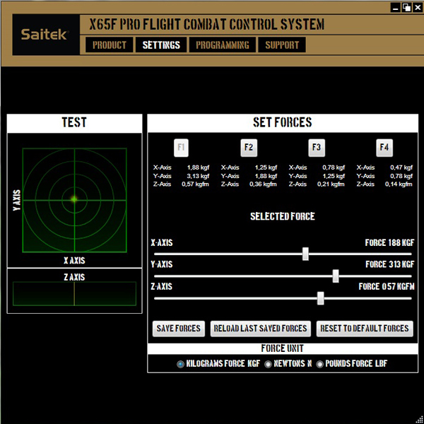 Saitek X65F Combat Control System – létání bez hranic