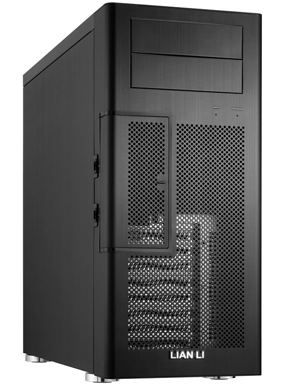 Nová skříň Lian Li PC-100 s netradičním rozmístěním komponent