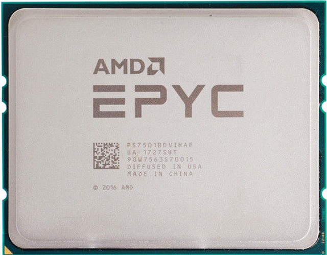 2× AMD Epyc 7501 – 64 procesorových jader v akci