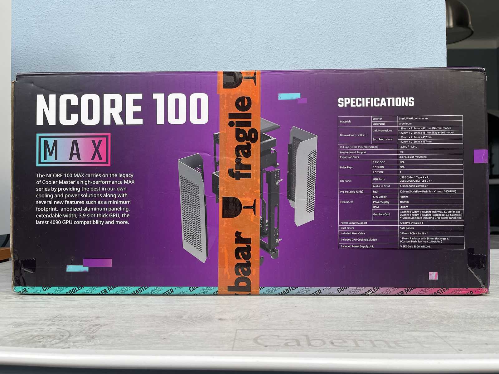 Test skříně Cooler Master NCore 100 MAX: pro maximální výkon v minimálním balení