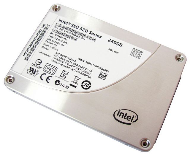 SSD Intel 520 – SandForce s pětiletou zárukou