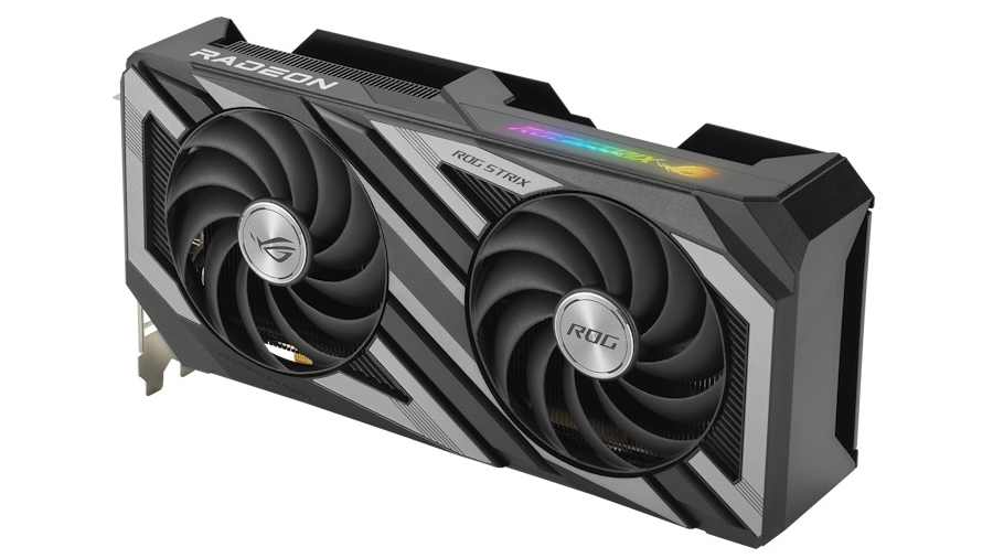 Asus ROG Strix RX 7600 O8G:  Strix jako vždy – špičková výbava za cenu, která netěší