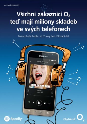 O2 musí započítávat Spotify do FUP, rozhodl ČTÚ