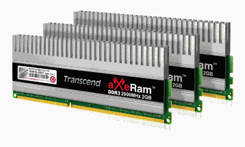 Transcend uvádí nové DDR3 paměti aXeRam