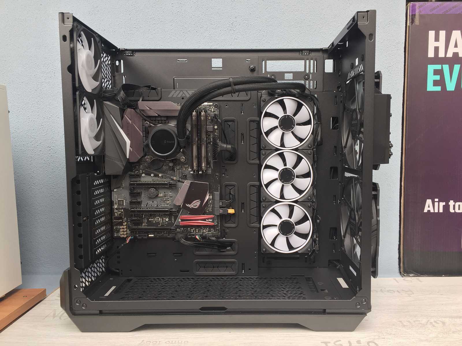 Test skříně Cooler Master HAF 700 EVO – extrém v mnoha aspektech