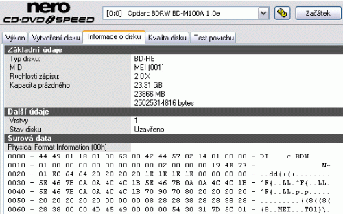 CD + DVD + Blu-ray mechanika Optiarc BD-M100A