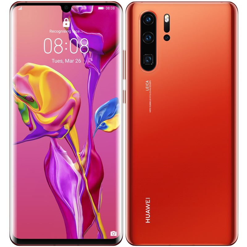 Huawei začíná prodávat telefony P30 a P30 Pro v barvě Amber Sunrise