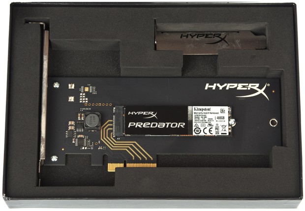 Kingston Predator 480GB: ultrarychlé SSD do slotu PCI-E