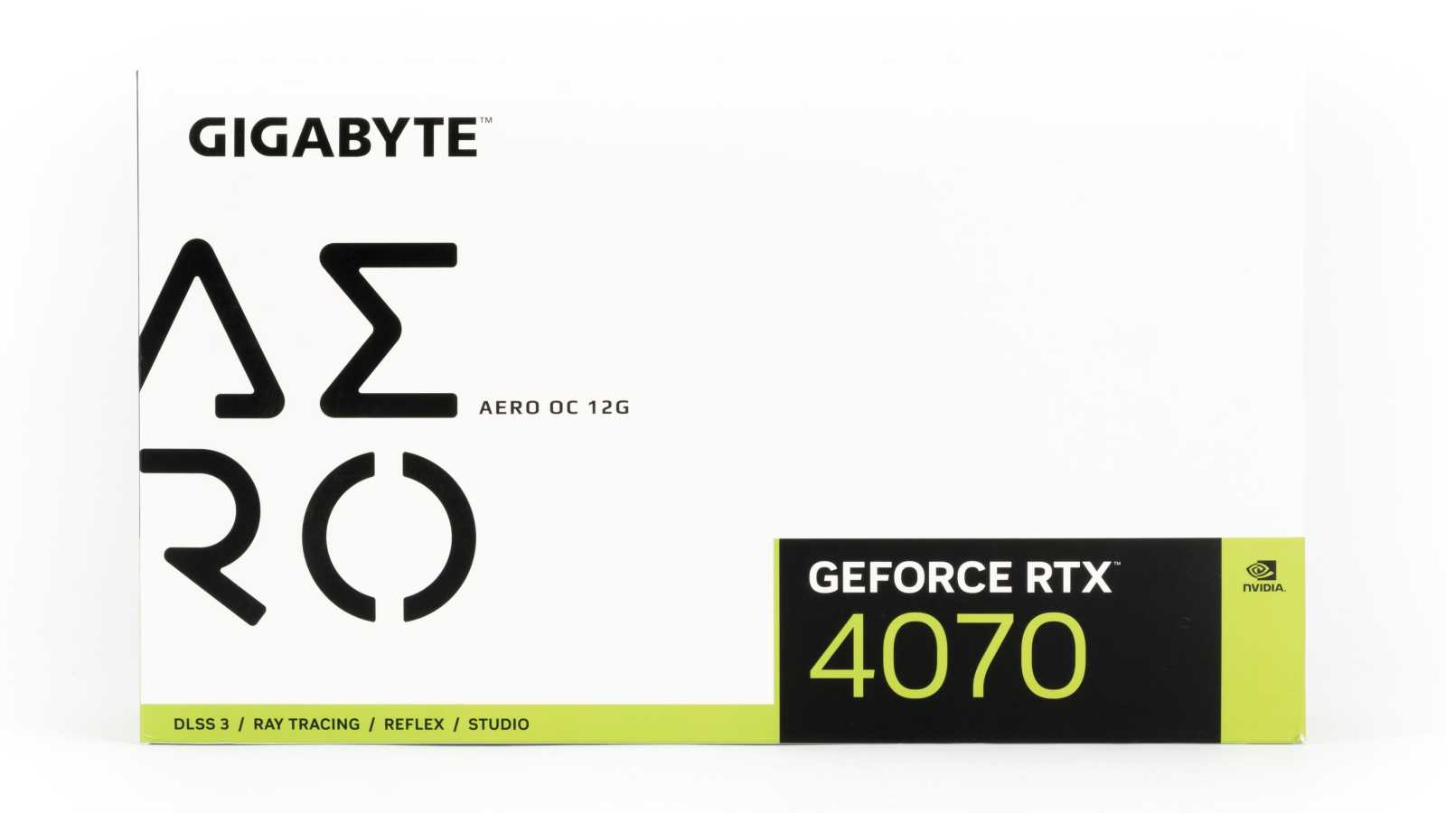 Gigabyte GeForce RTX 4070 Aero OC 12G: Tichá a úsporná