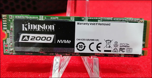 Kingston A2000 – cenově dostupná NVMe SSD s 96vrstvými čipy Toshiba 3D BiCS4