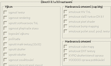 3D-Analyze: DirectX9 na DirectX7 kartě?