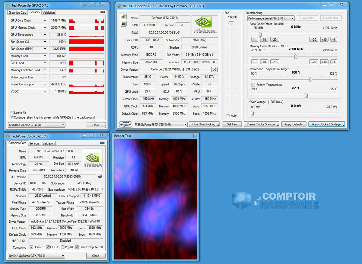 Nové snímky a první test grafické karty MSI GTX 780 Ti Lightning