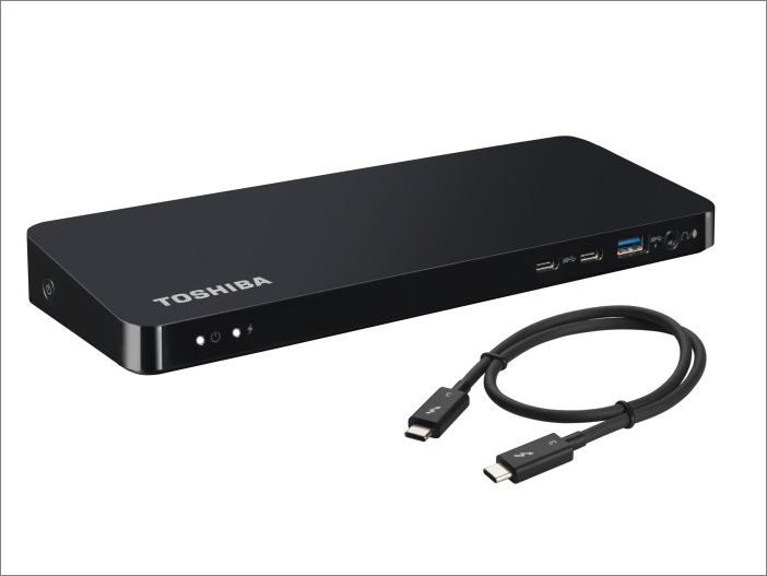 Thunderbolt 3: dokovací řešení pro novou generaci notebooků Toshiba