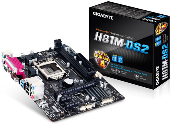 GIGABYTE představil své první základní desky založené na čipsetu Intel H81 