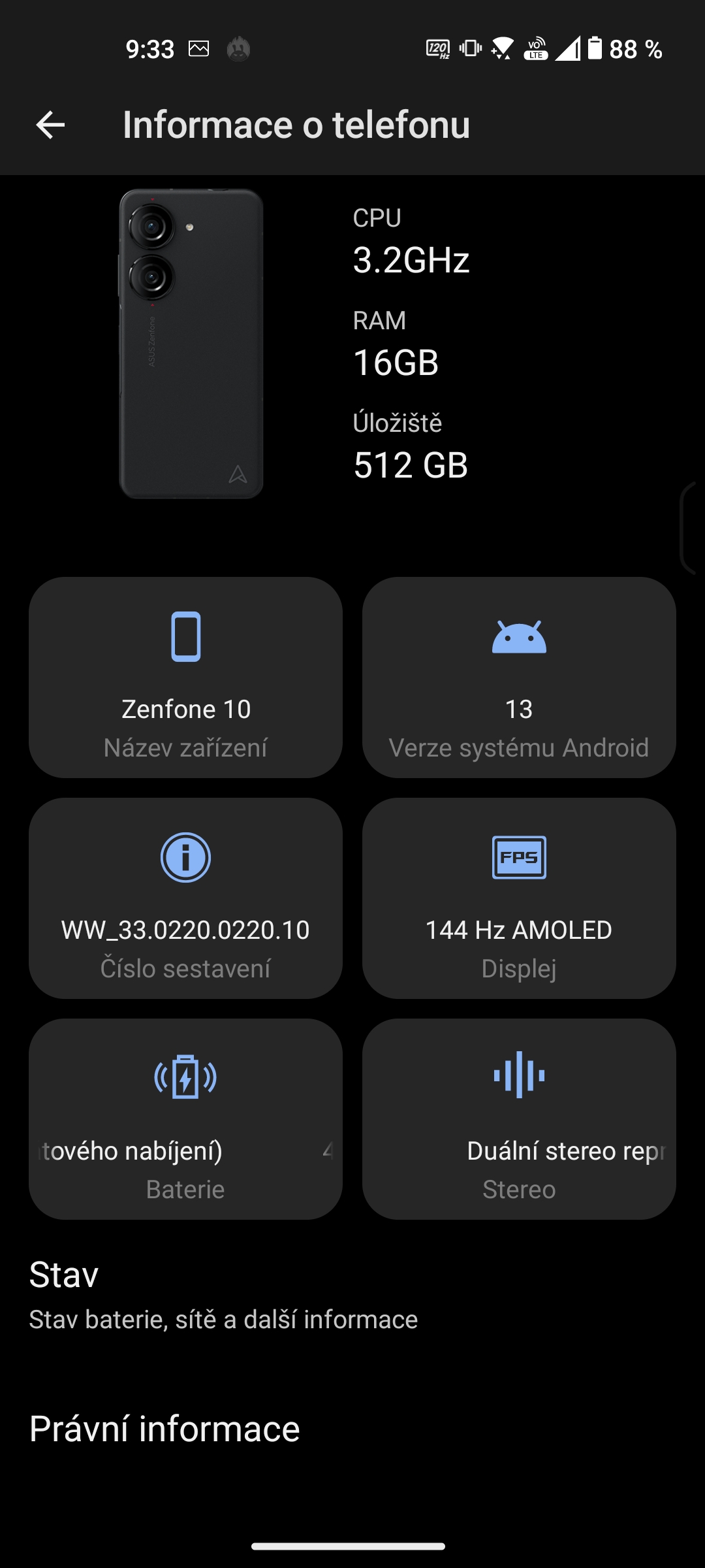 Recenze Asus Zenfone 10: malý telefon pro velké hráče