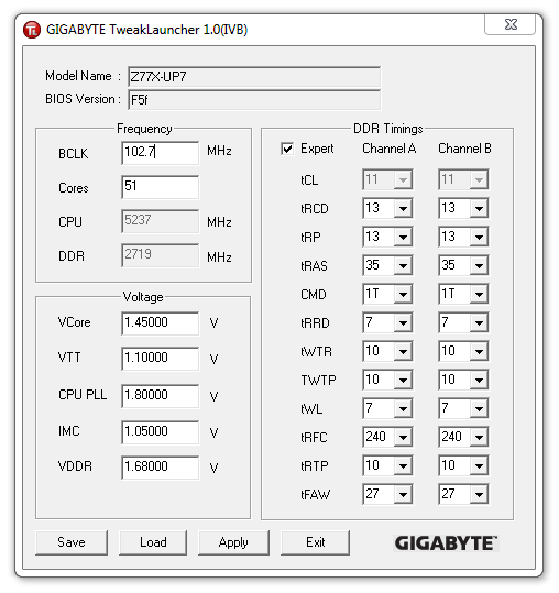 Dokonalá Gigabyte Z77X-UP7 – dáváme nejvyšší ocenění