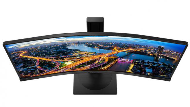 Monitor Philips 346B1C má ultrawide displej i USB-C dokovací stanici