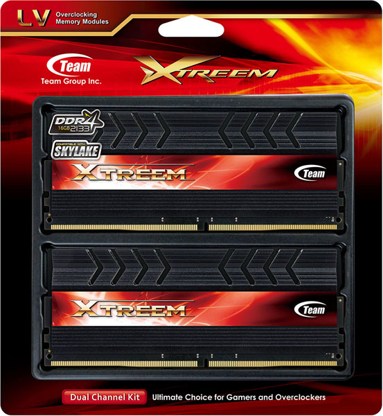 Firma Team Group vydává nové DDR4 operační paměti Team Xtreem s taktem až 3600 MHz