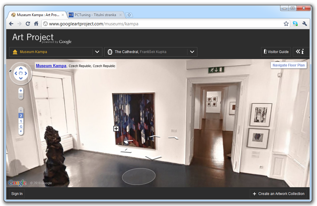 Google Art Project: Virtuální cesta za uměním aneb Street View v interiéru