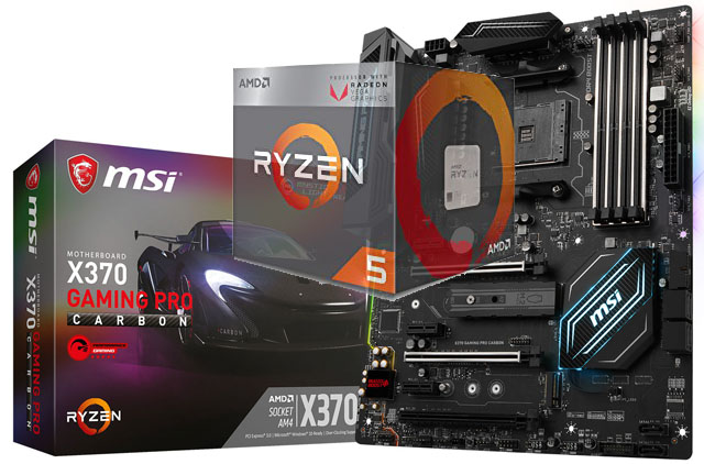 MSI vydává aktualizaci BIOS pro základní desky s paticí AM4 zajišťující podporu APU Raven Ridge