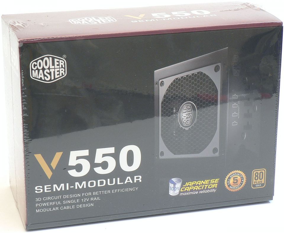 Cooler Master V Semi Modular 550 W: postrach pro Seasonic