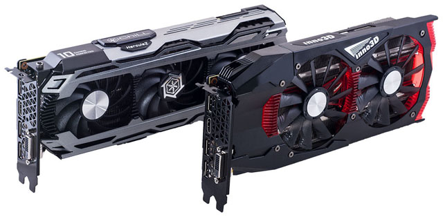 Takhle budou vypadat grafiky GeForce GTX 1060 od Inno3D a Gigabyte