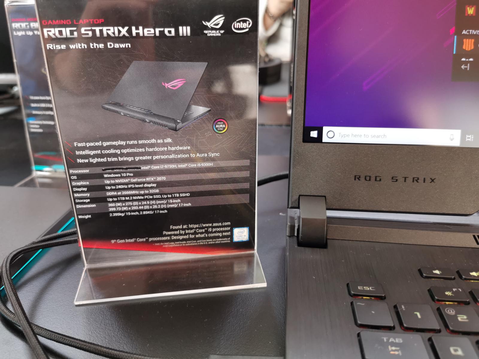 ASUS představil nové notebooky ROG. Udělají všem hráčům radost!