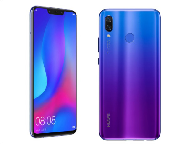 Huawei nova 3 míří na nejvyšší příčky prodejnosti na českém trhu