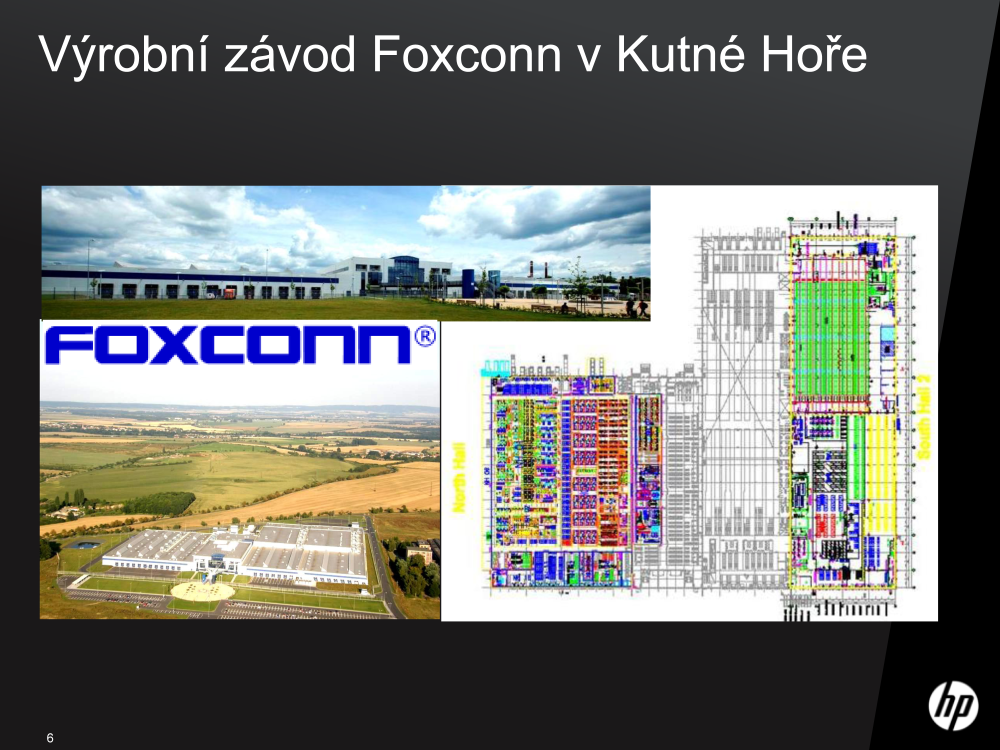 Exkurze továrnou Foxconn v ČR na výrobu serverů HP