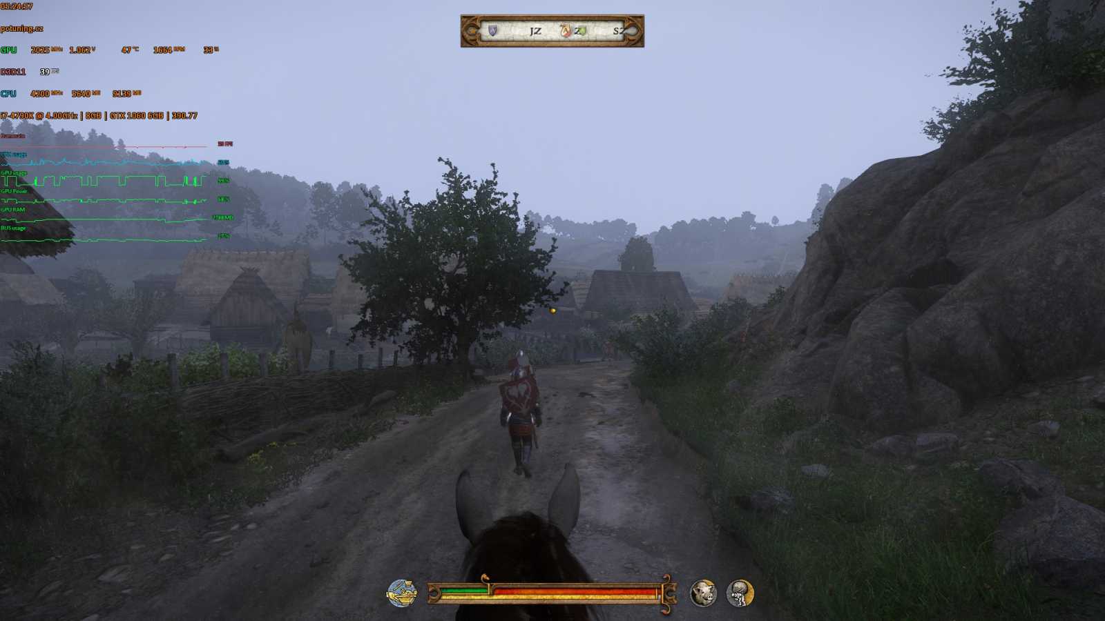 Kingdom Come: Deliverance: vliv nastavení na výkon