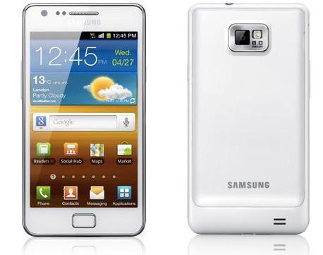 Samsung začne prodávat smartphone Galaxy S II v bílé barvě